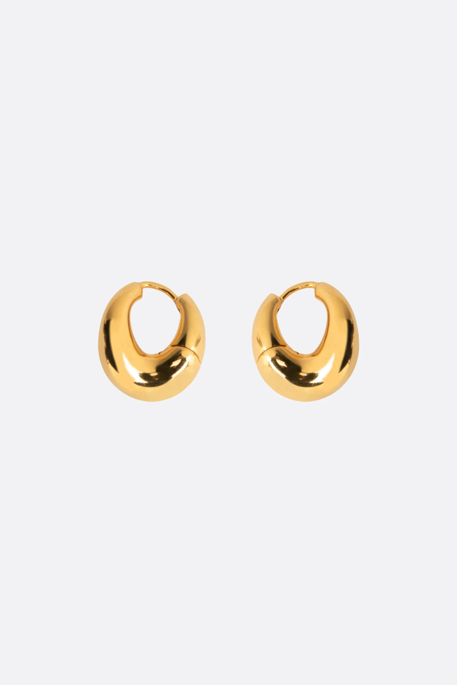 Lips hoop earrings