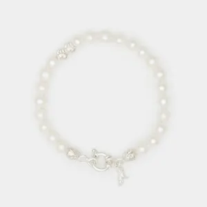 Louis III Pearl Bracelet in Silver