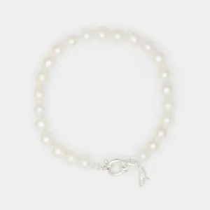 Louis Pearl Bracelet in Silver