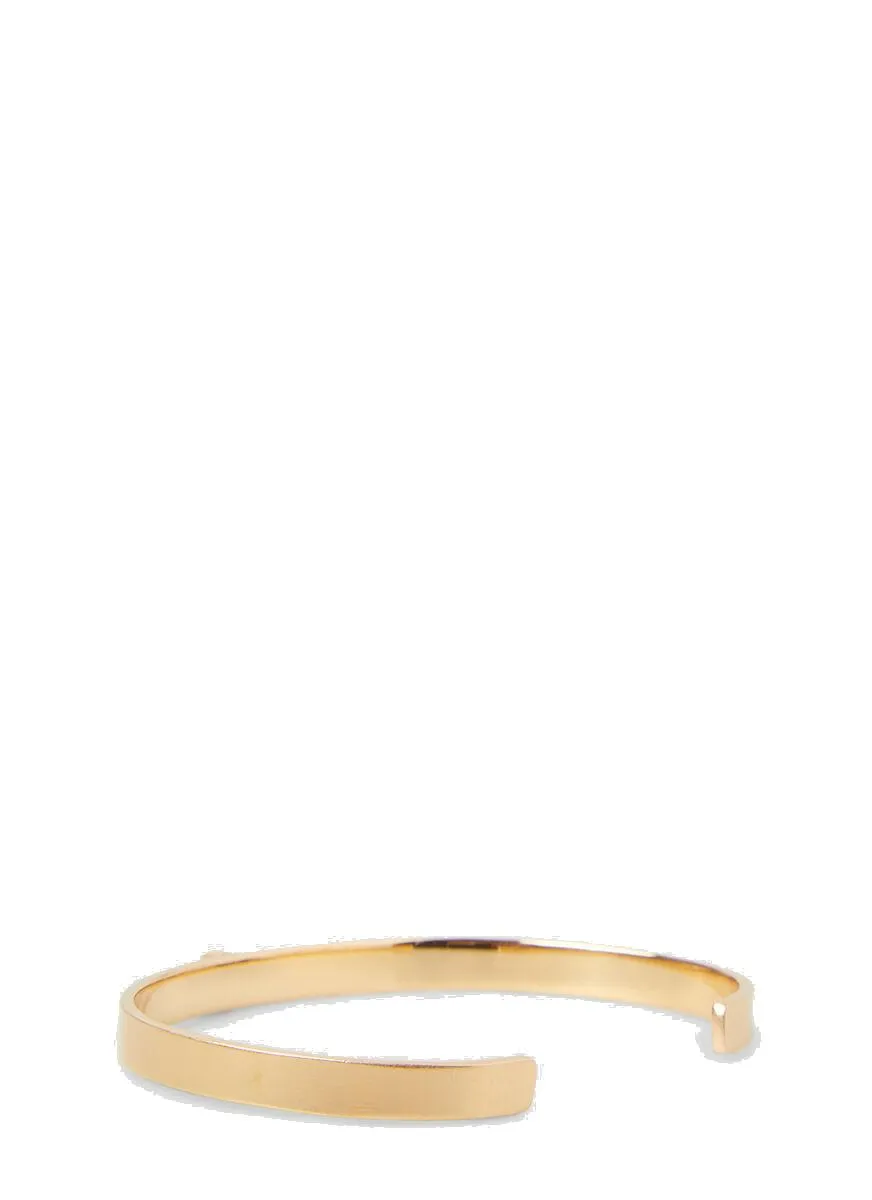 Maison Margiela Numerical Embellished Bangle Bracelet