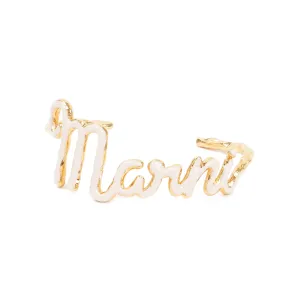 Marni Logo Lettering Cuff Bracelet
