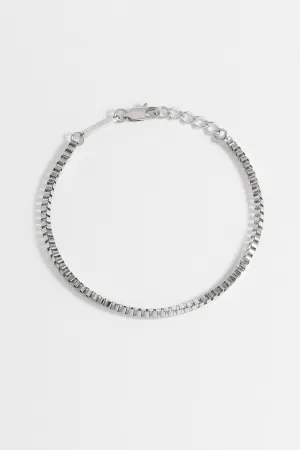 Men's Box Chain Bracelet