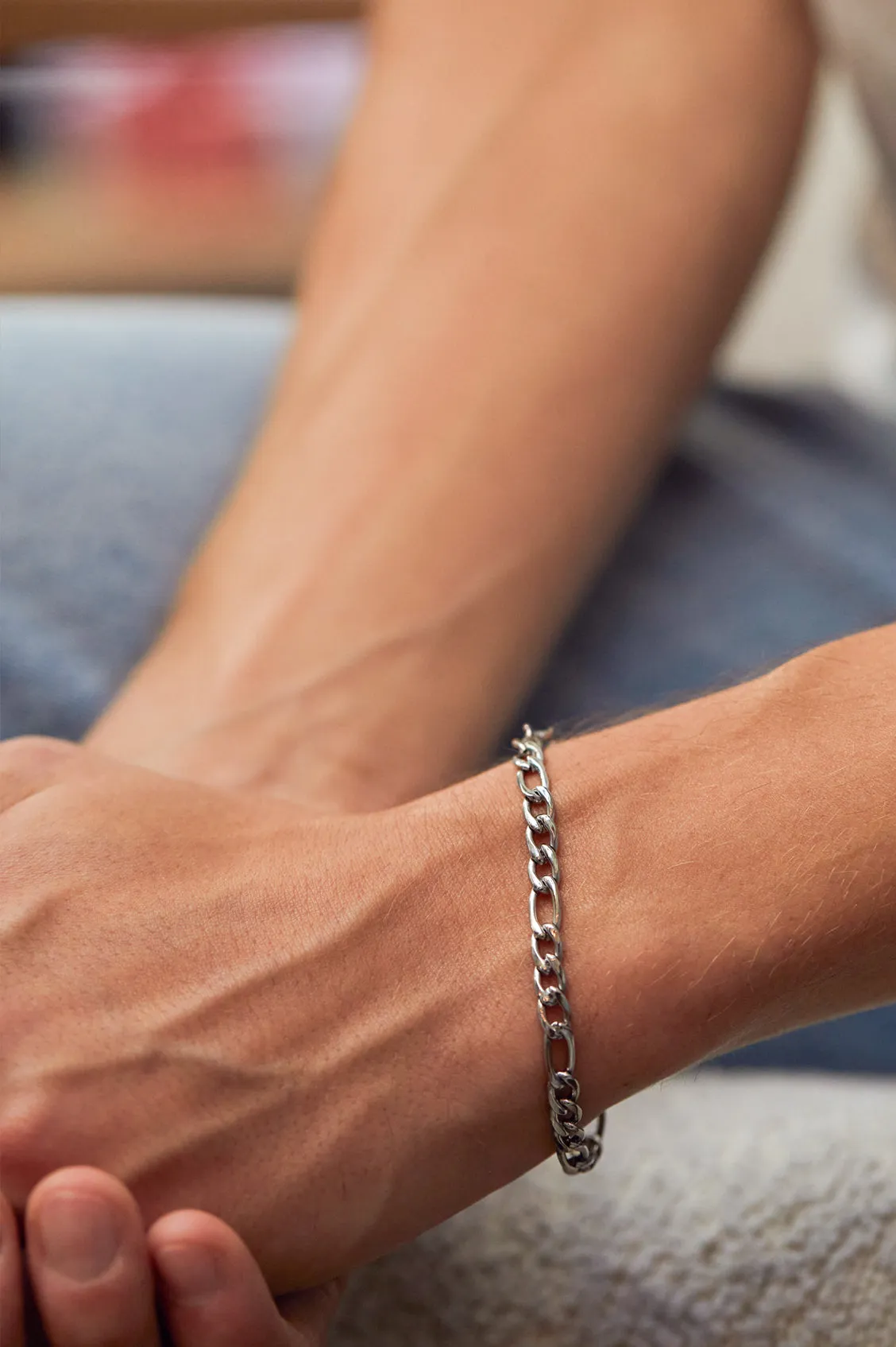Men's Figaro Chain Bracelet