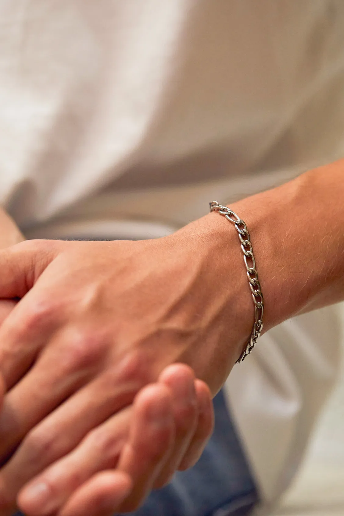 Men's Figaro Chain Bracelet