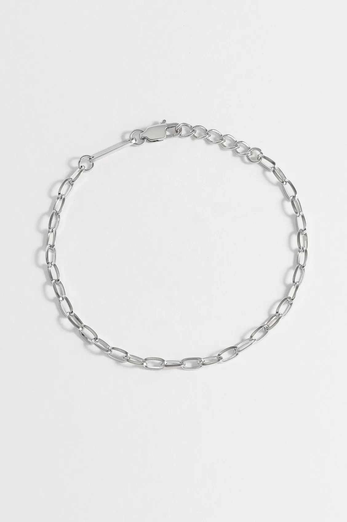 Men's Paperclip Chain Bracelet