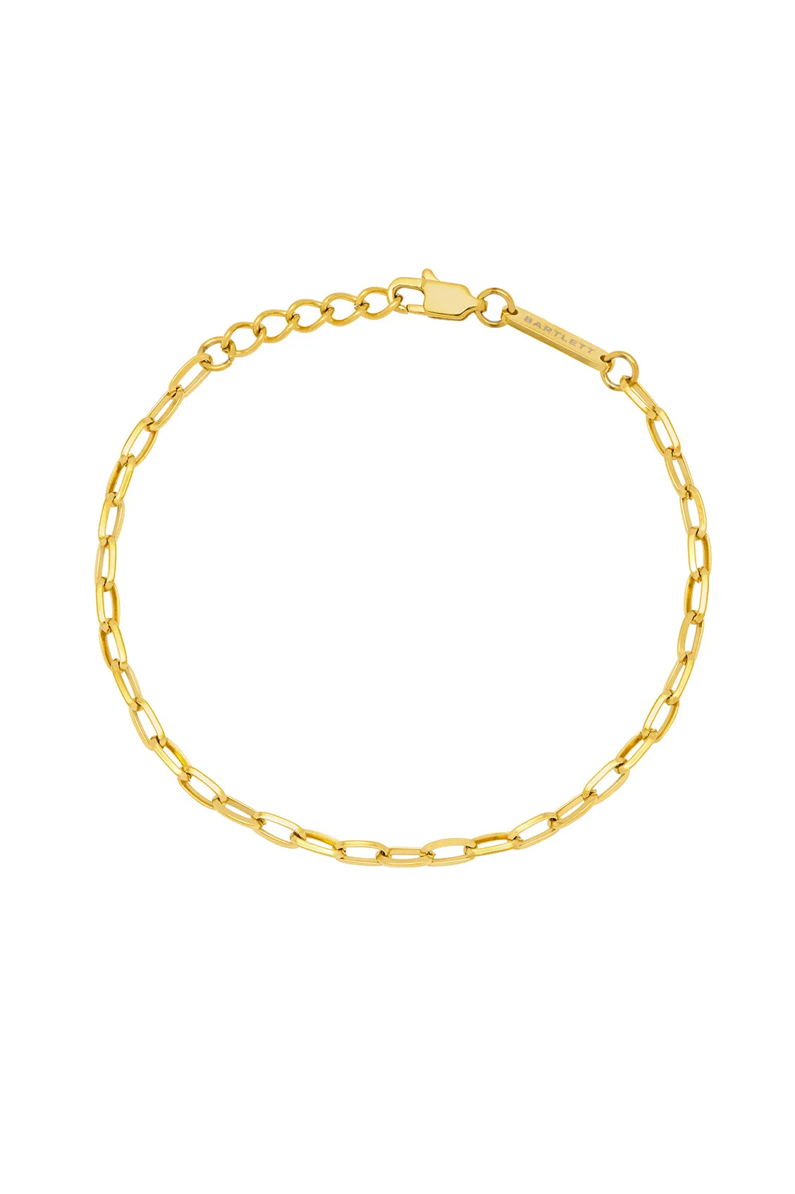 Men's Paperclip Chain Bracelet