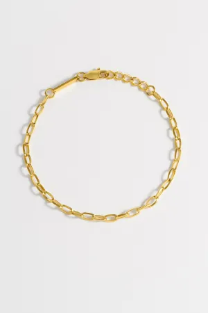 Men's Paperclip Chain Bracelet