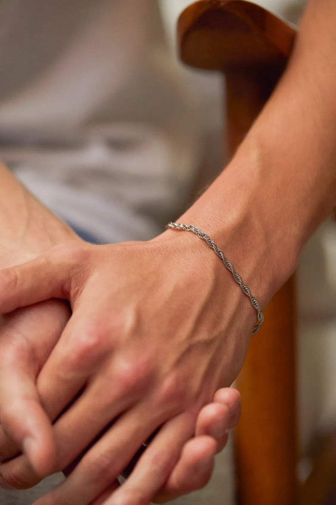 Men's Rope Chain Bracelet