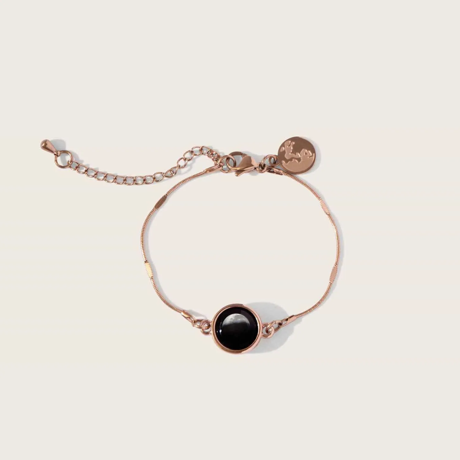 Mini Satellite Bracelet in Rose Gold