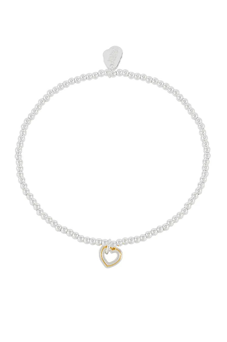 Mixed Triple Heart Bracelet
