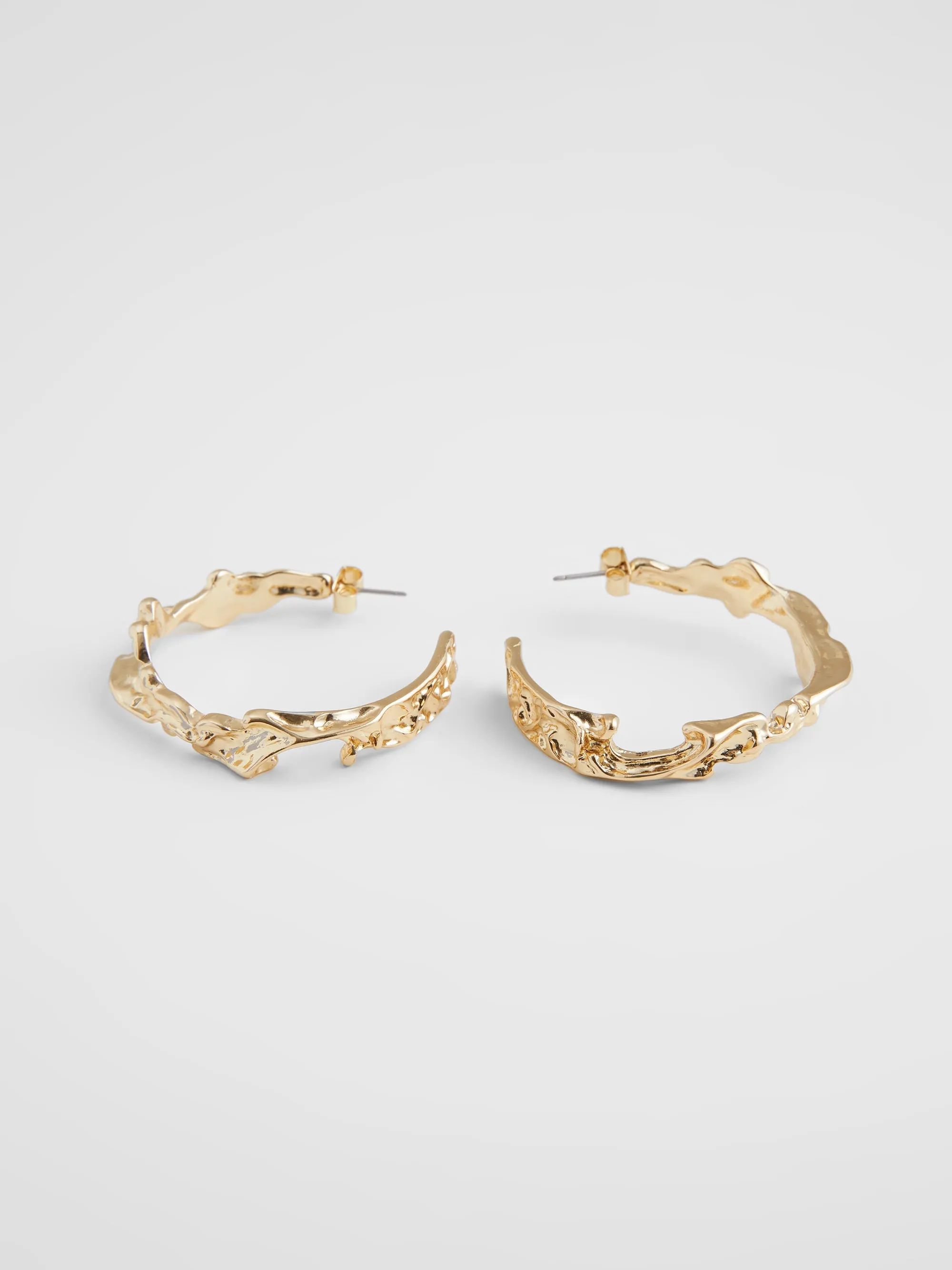 Molten Large Hoop Earrings