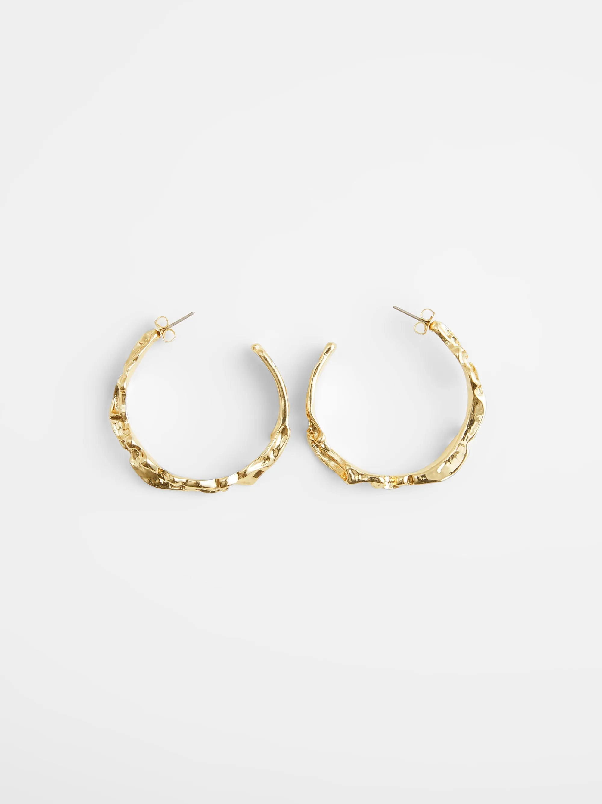 Molten Large Hoop Earrings