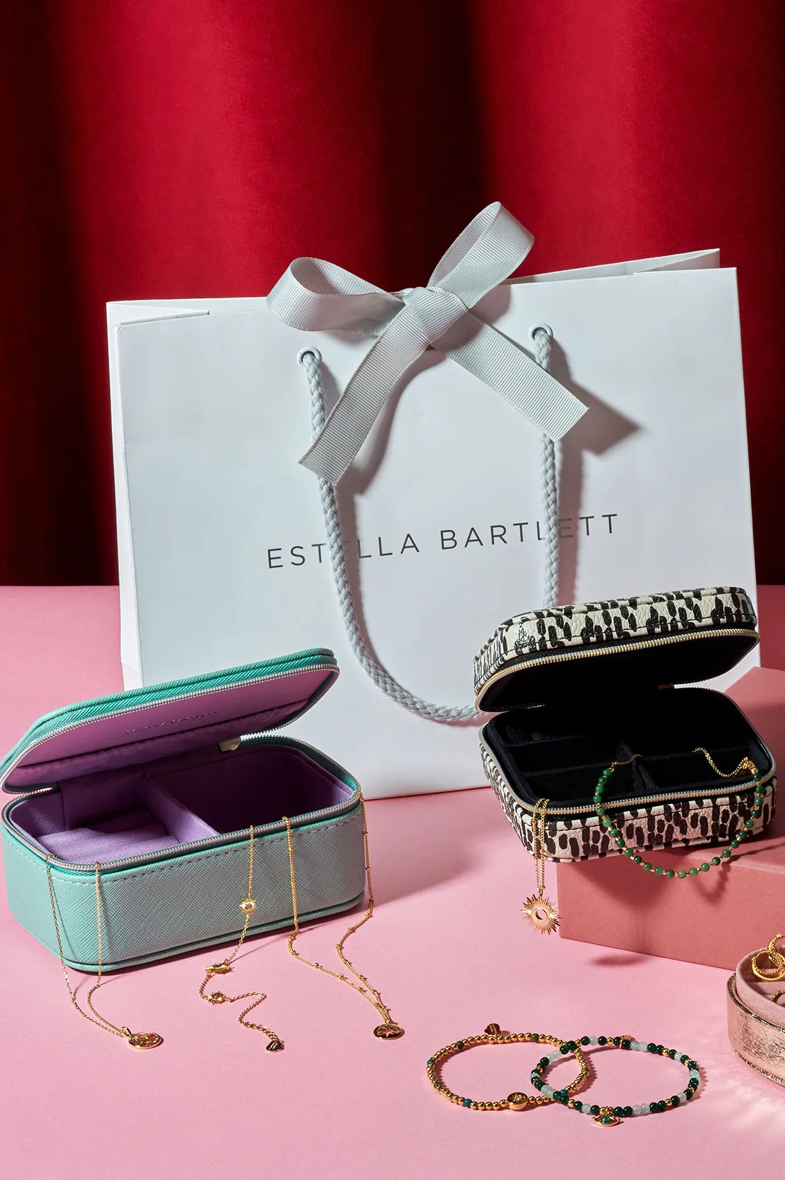 North Star Enamel Bead Bracelet