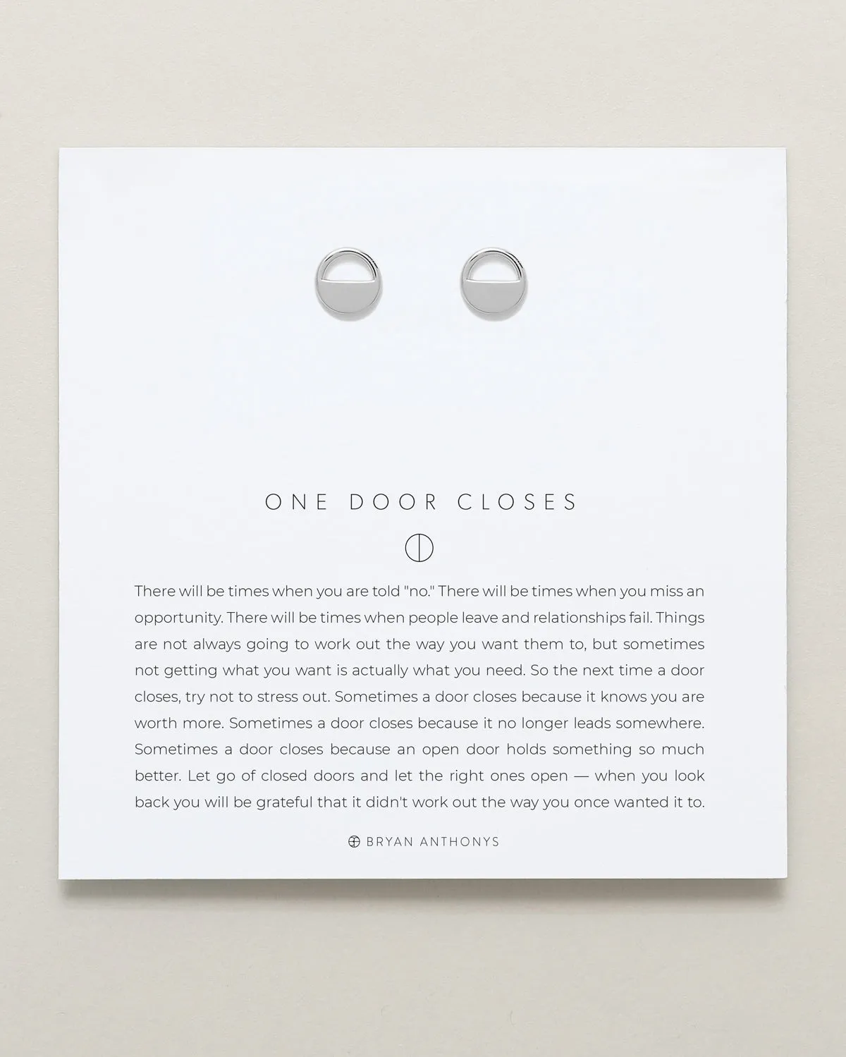 One Door Closes Stud Earrings
