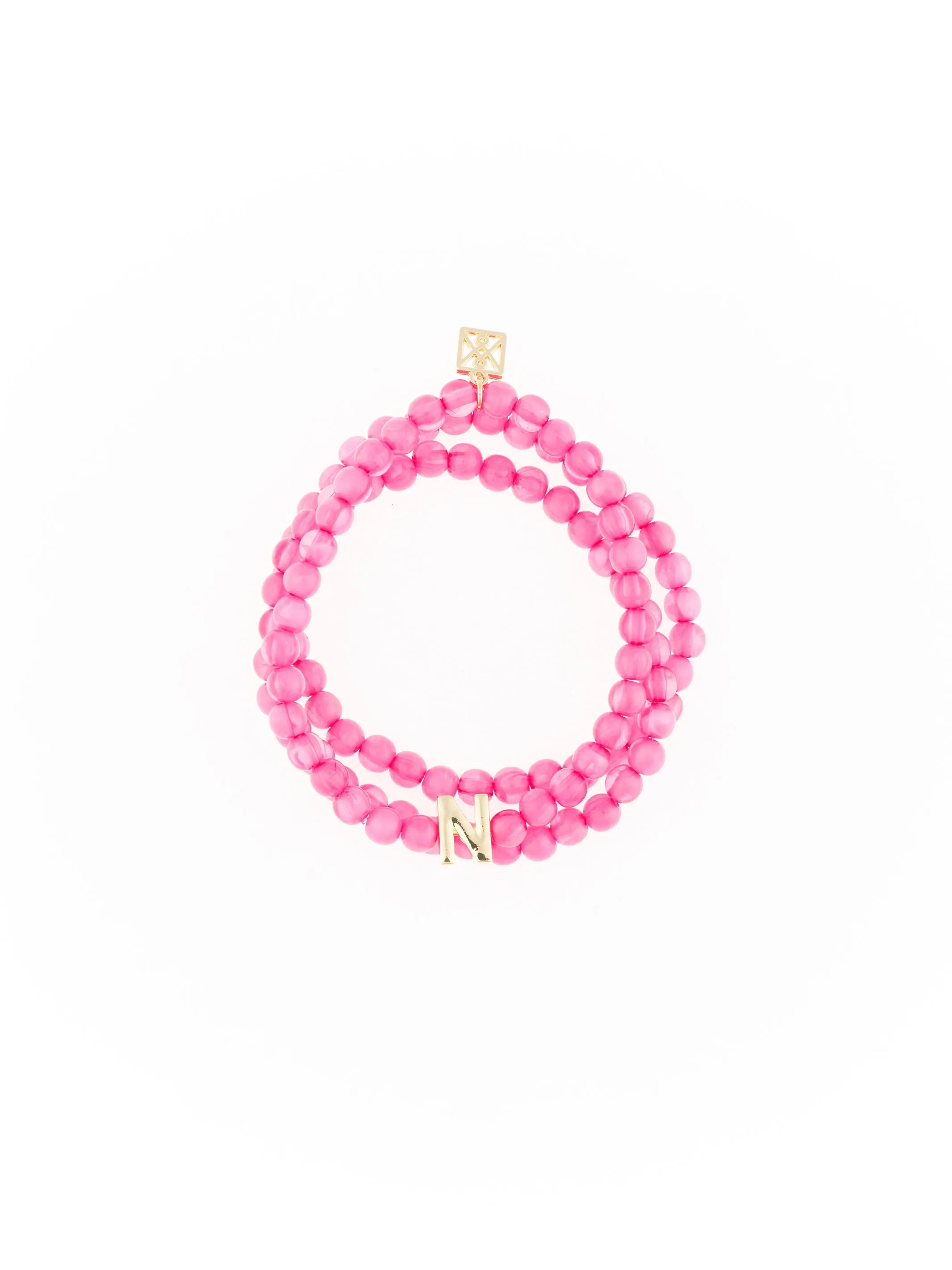 Paris Initial Bracelets