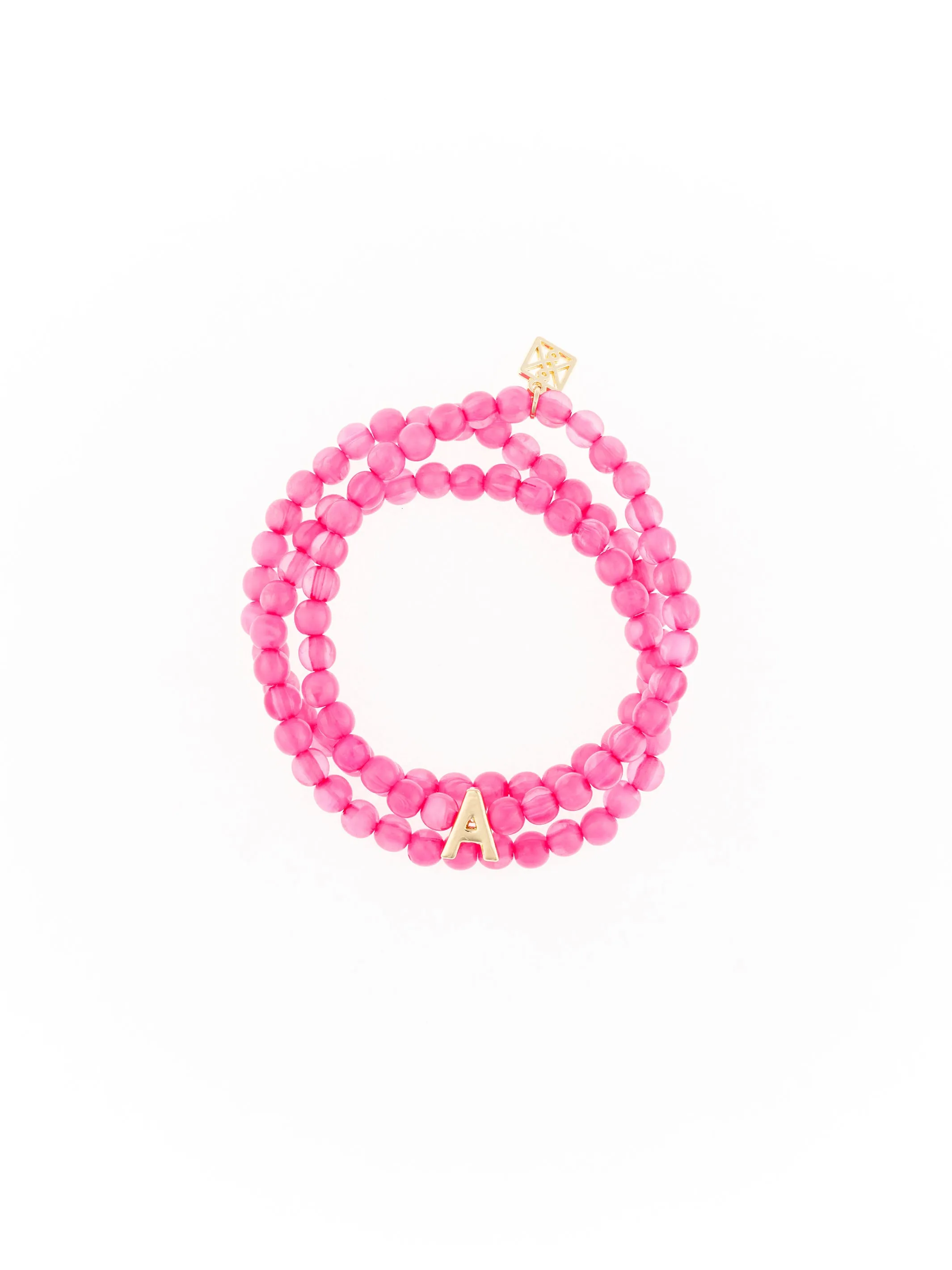 Paris Initial Bracelets