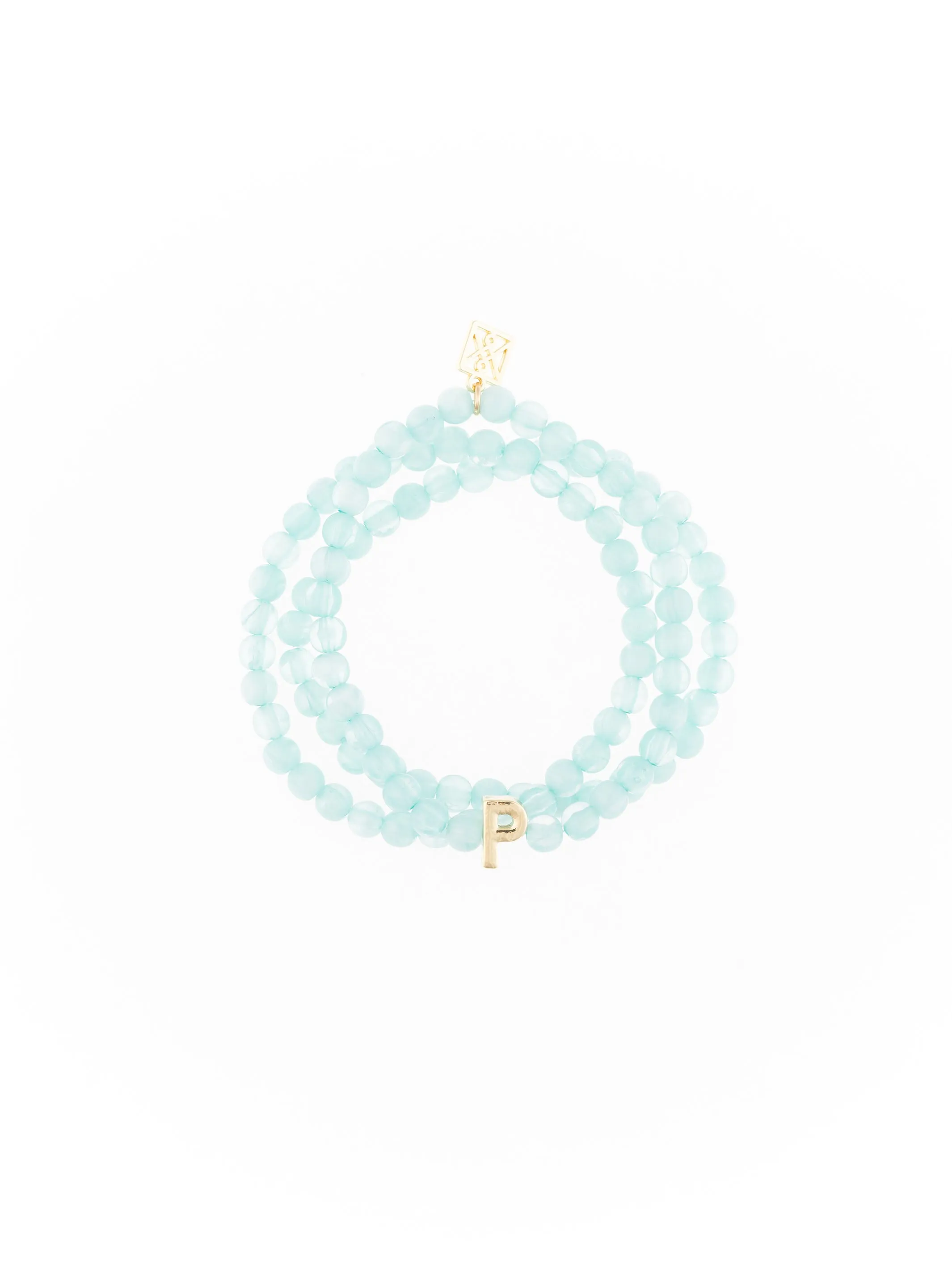 Paris Initial Bracelets