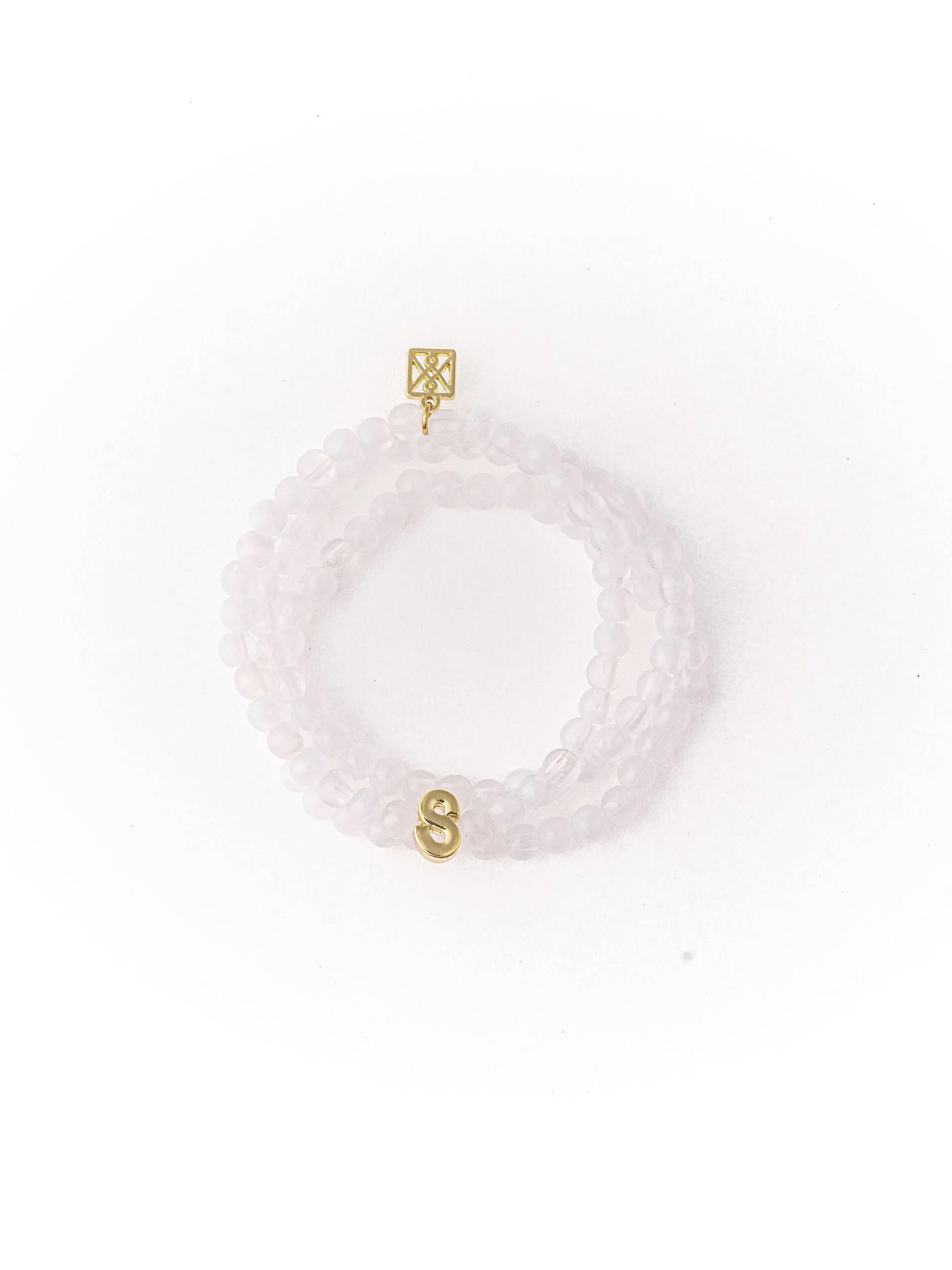 Paris Initial Bracelets
