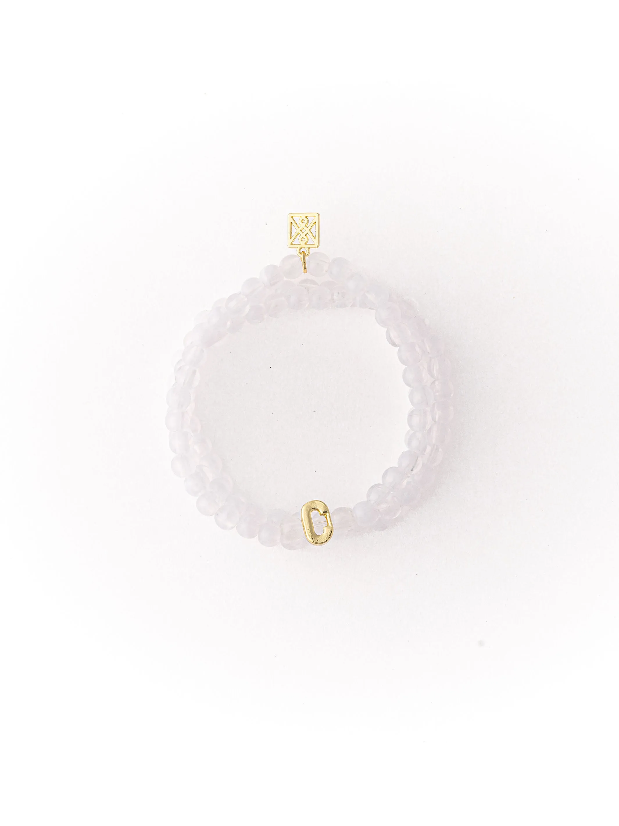 Paris Initial Bracelets