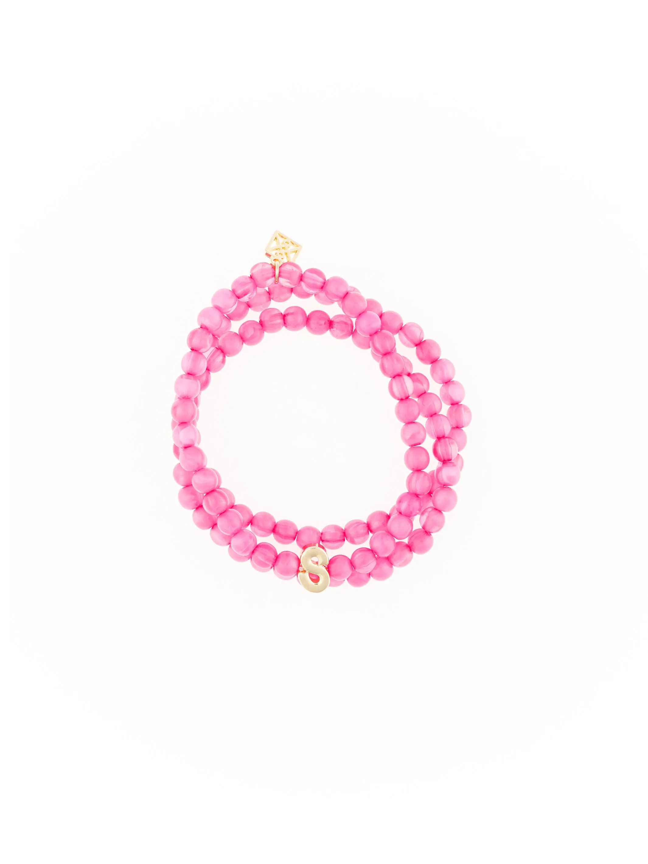 Paris Initial Bracelets