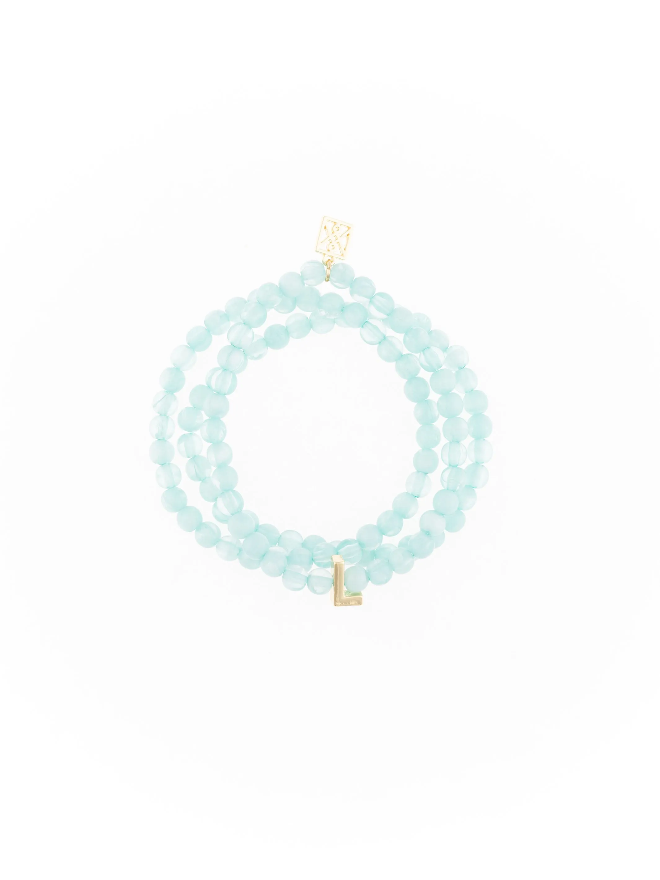 Paris Initial Bracelets