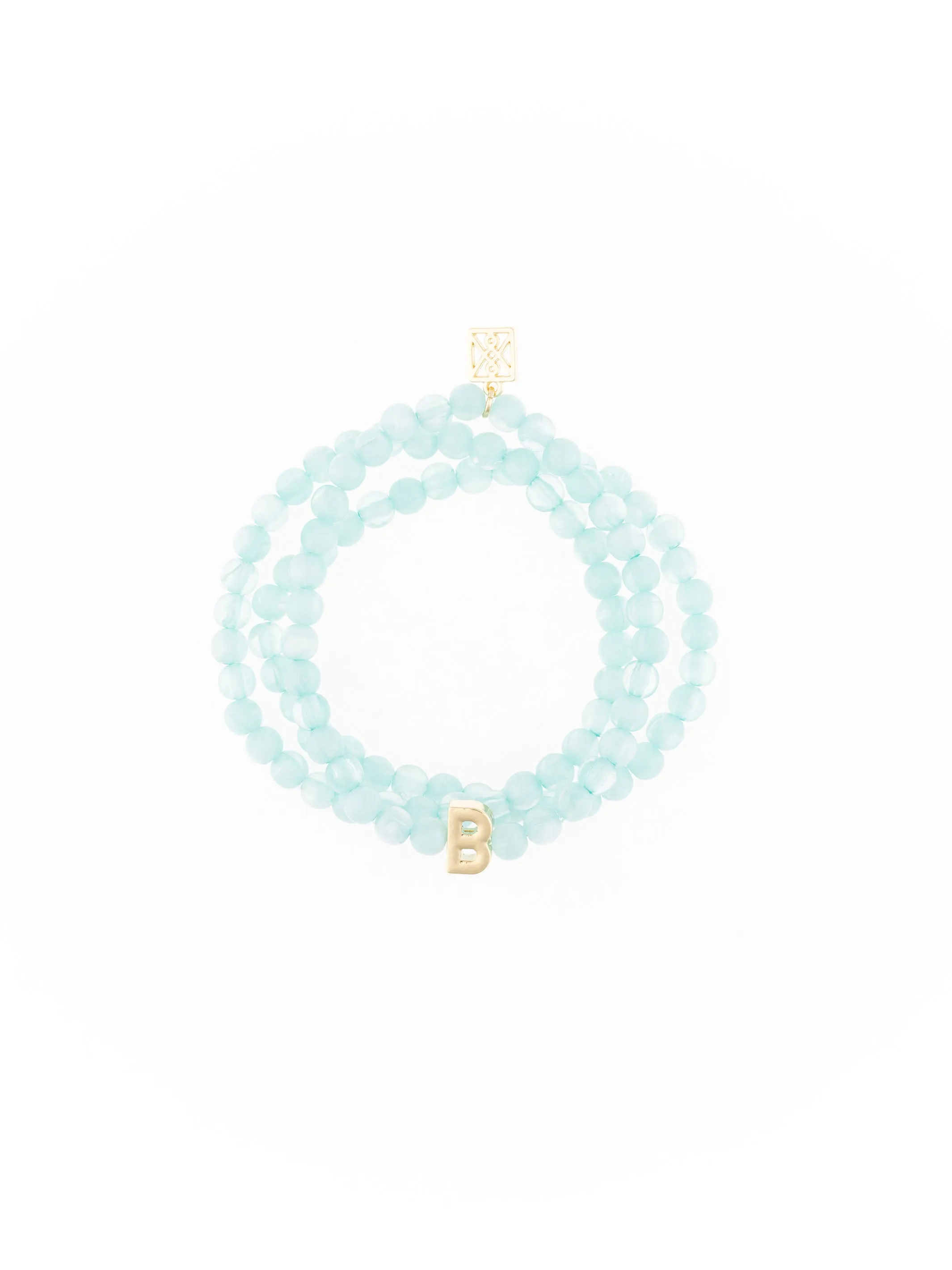 Paris Initial Bracelets