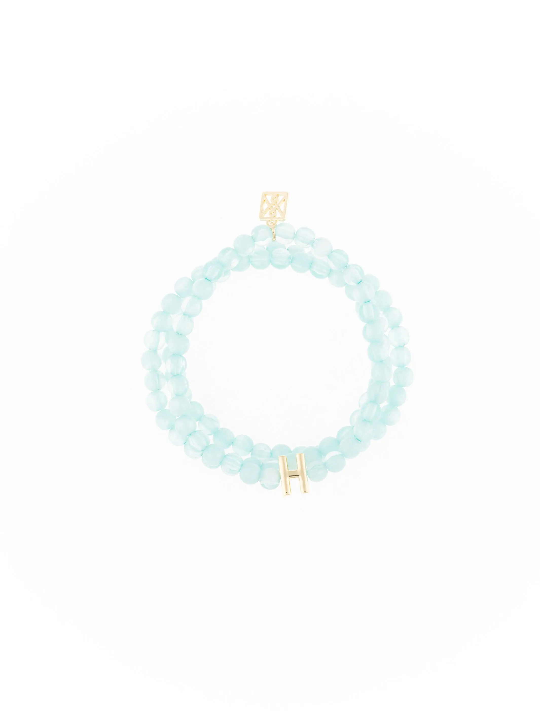 Paris Initial Bracelets