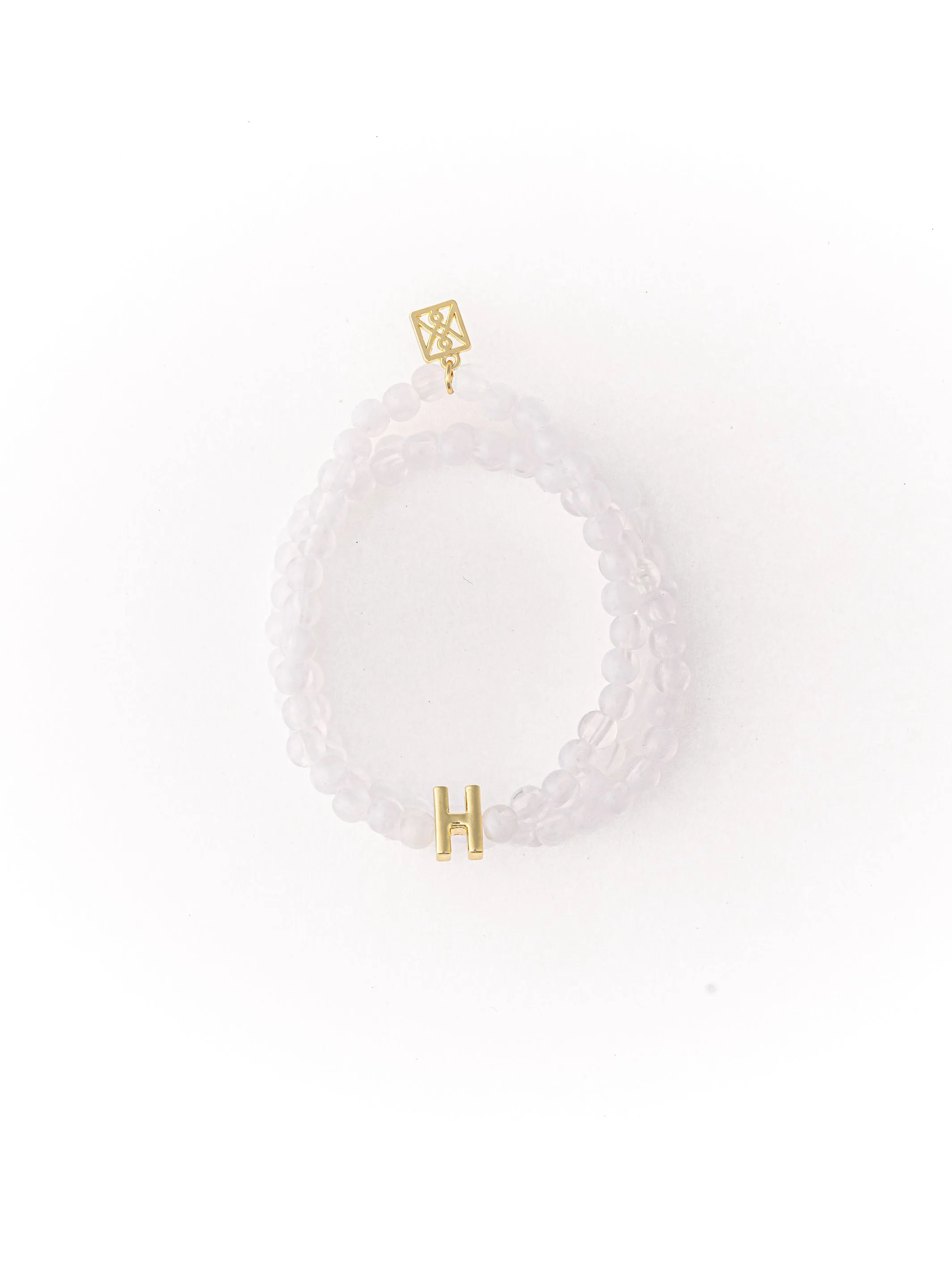 Paris Initial Bracelets