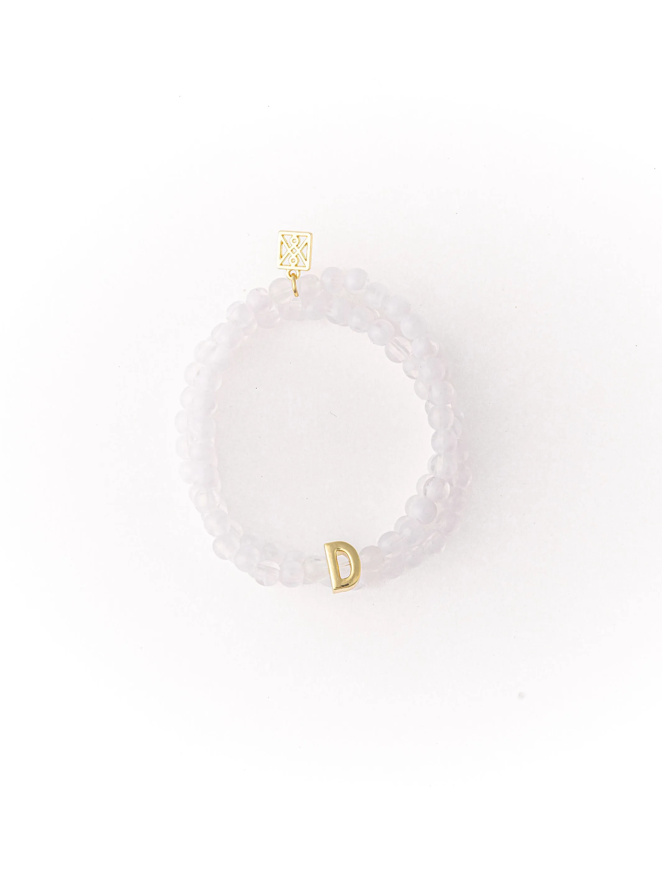 Paris Initial Bracelets