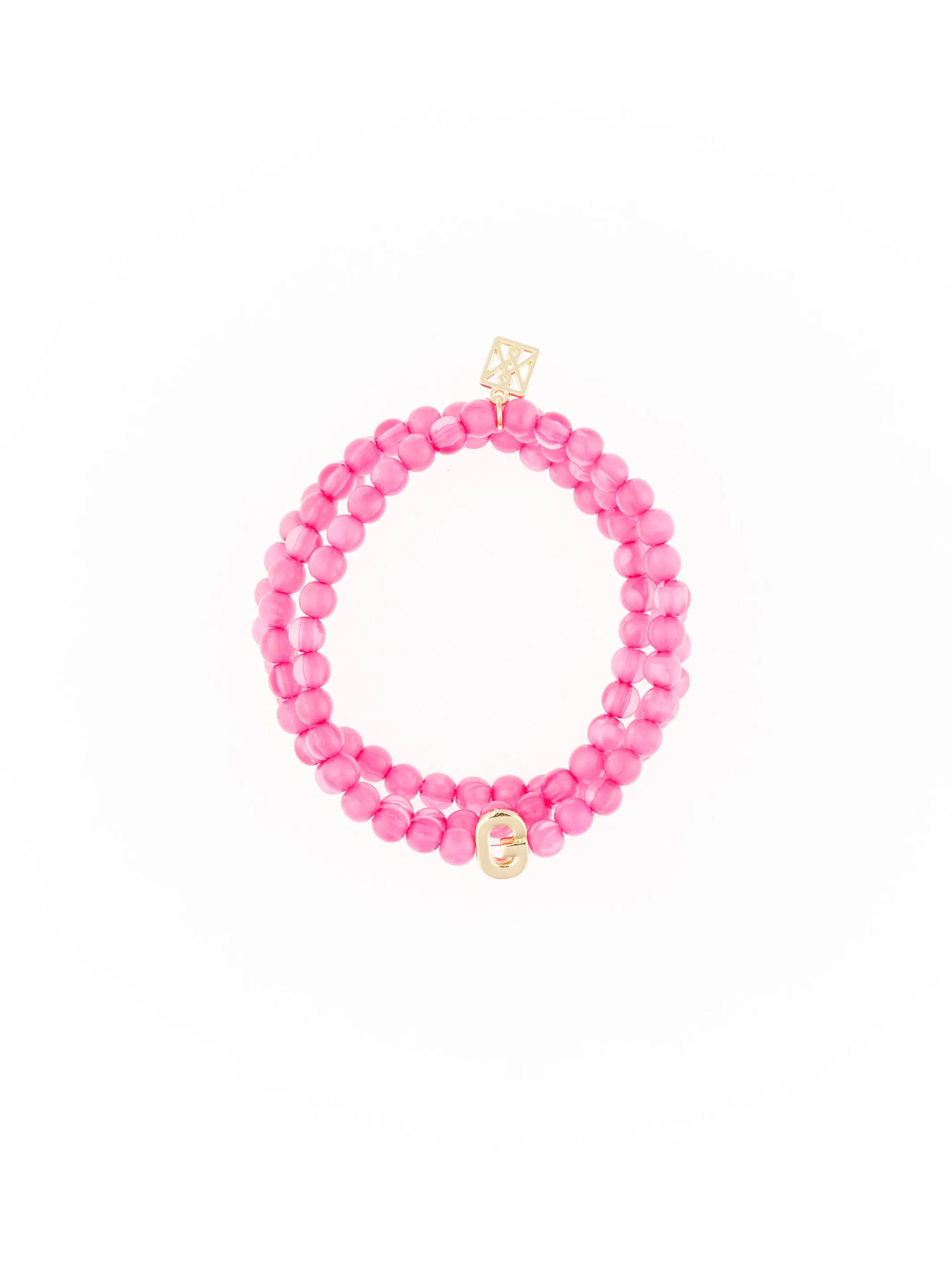 Paris Initial Bracelets