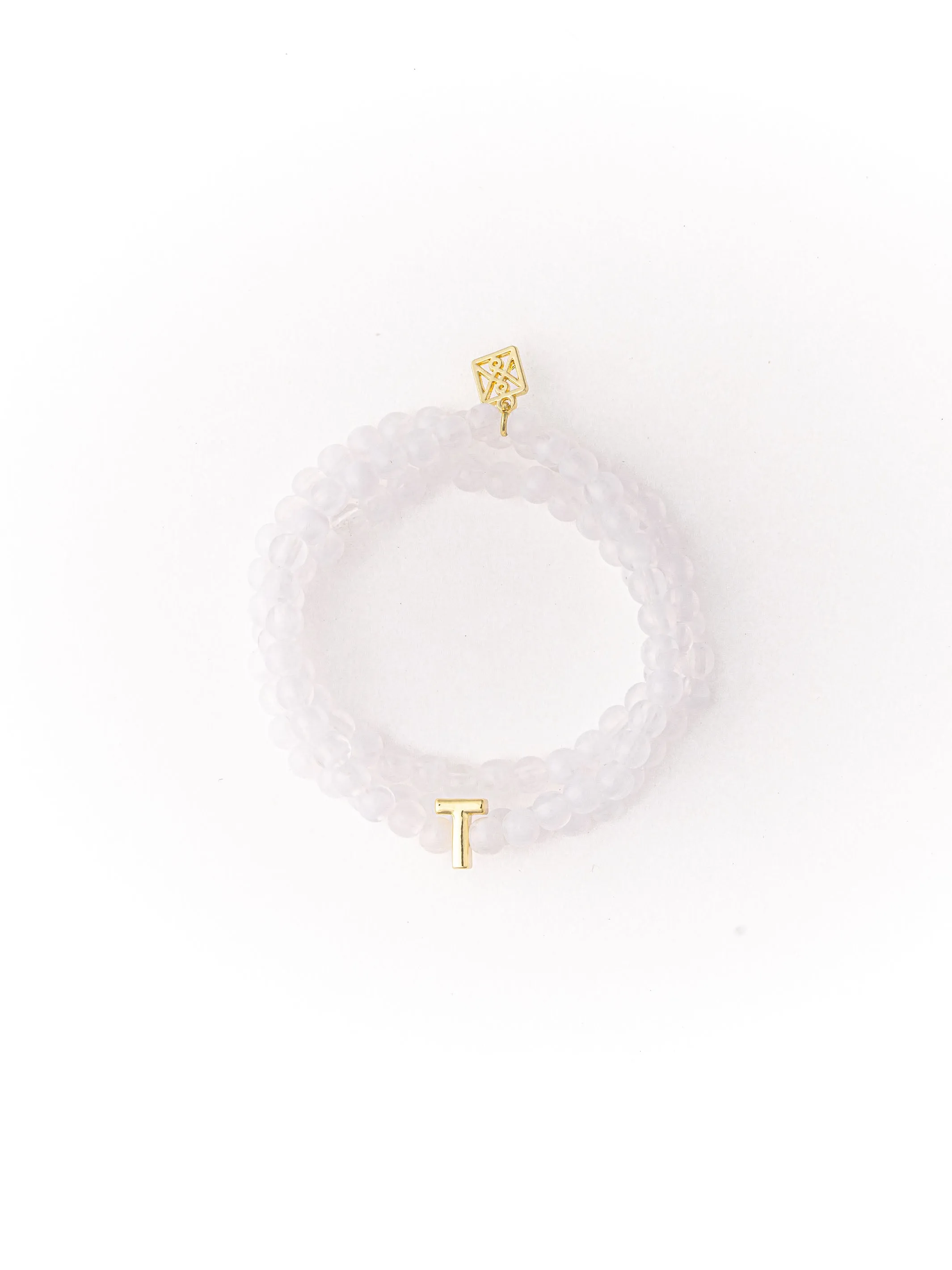 Paris Initial Bracelets