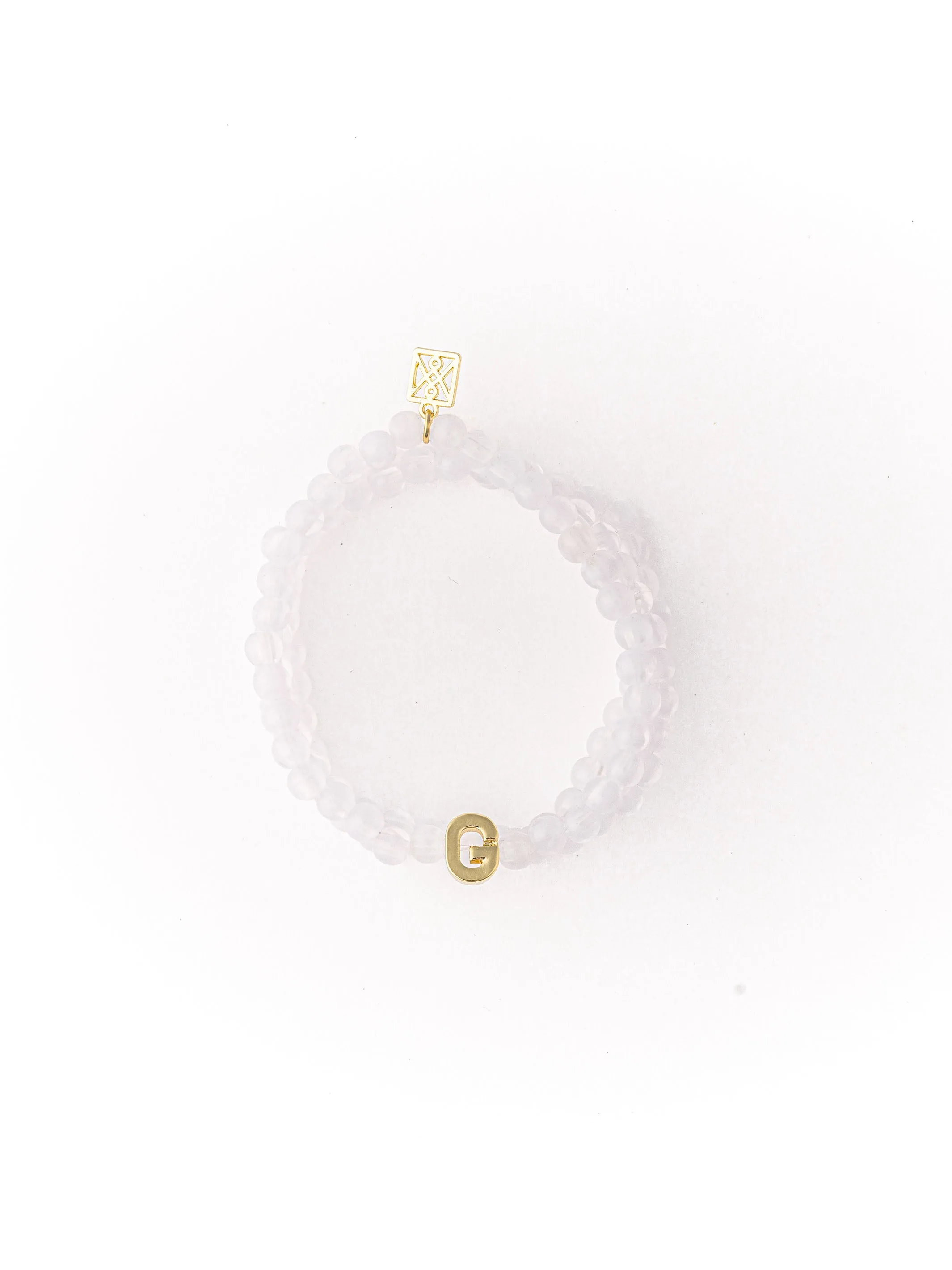 Paris Initial Bracelets