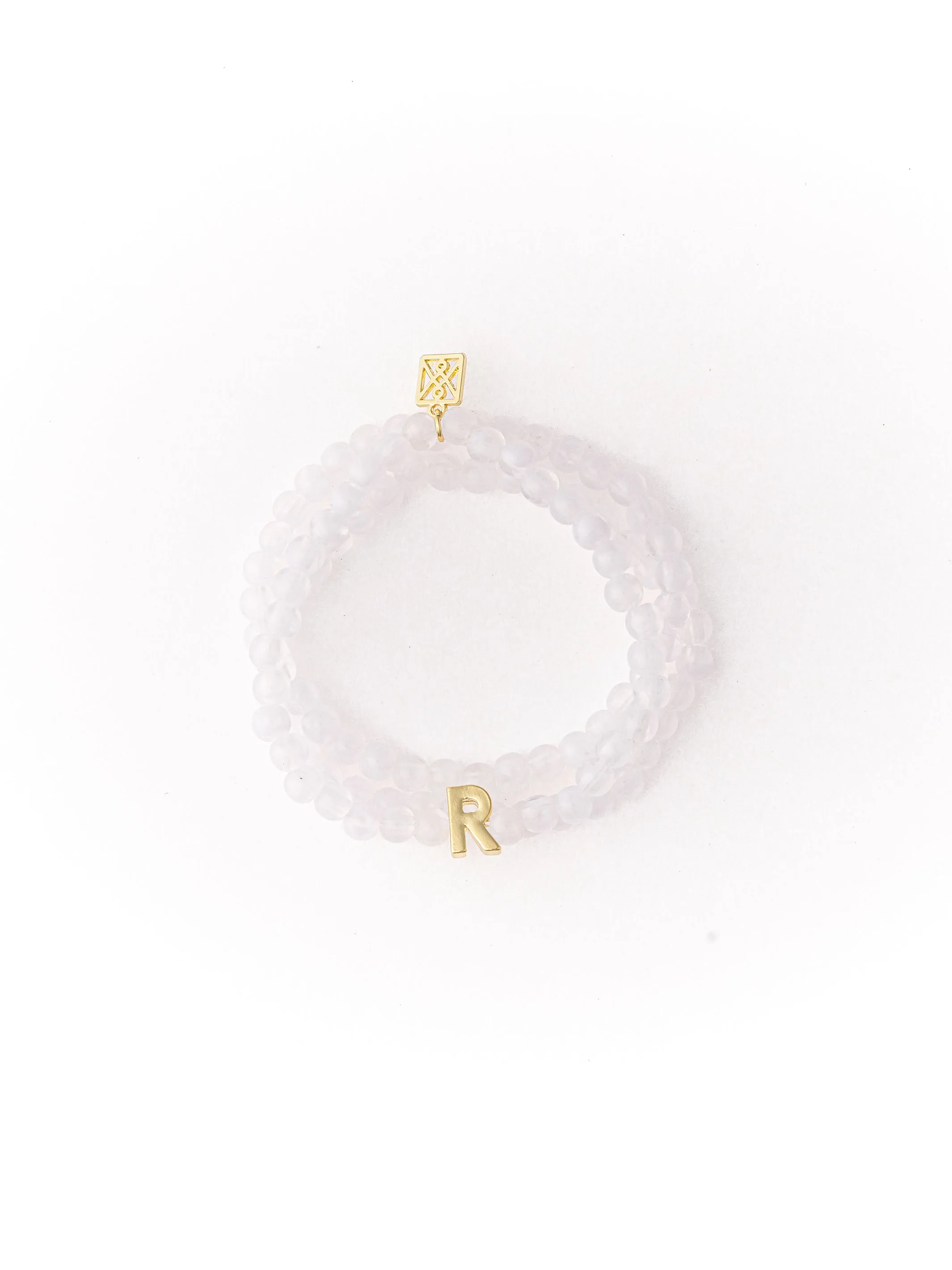 Paris Initial Bracelets