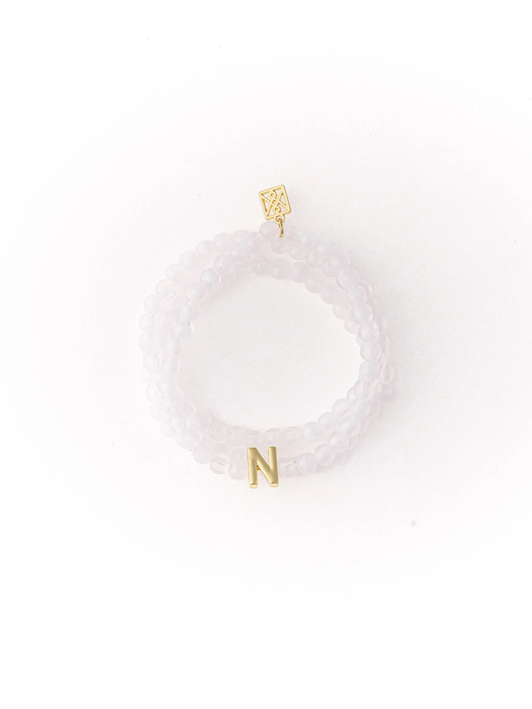 Paris Initial Bracelets