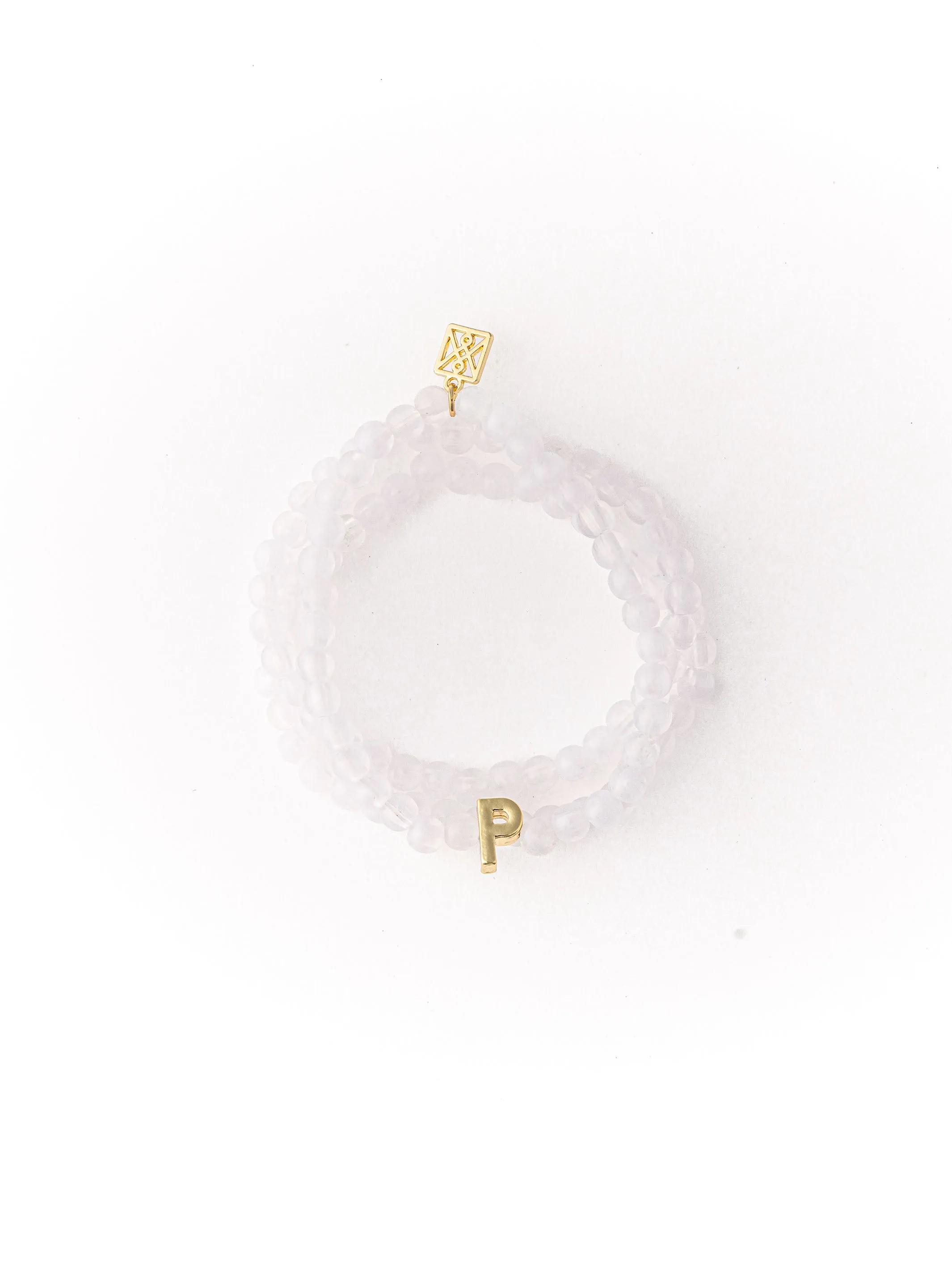 Paris Initial Bracelets