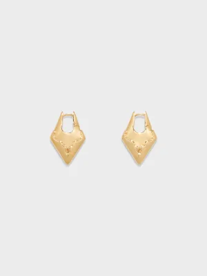 Priscilla 18kt Gold-Plated Earrings