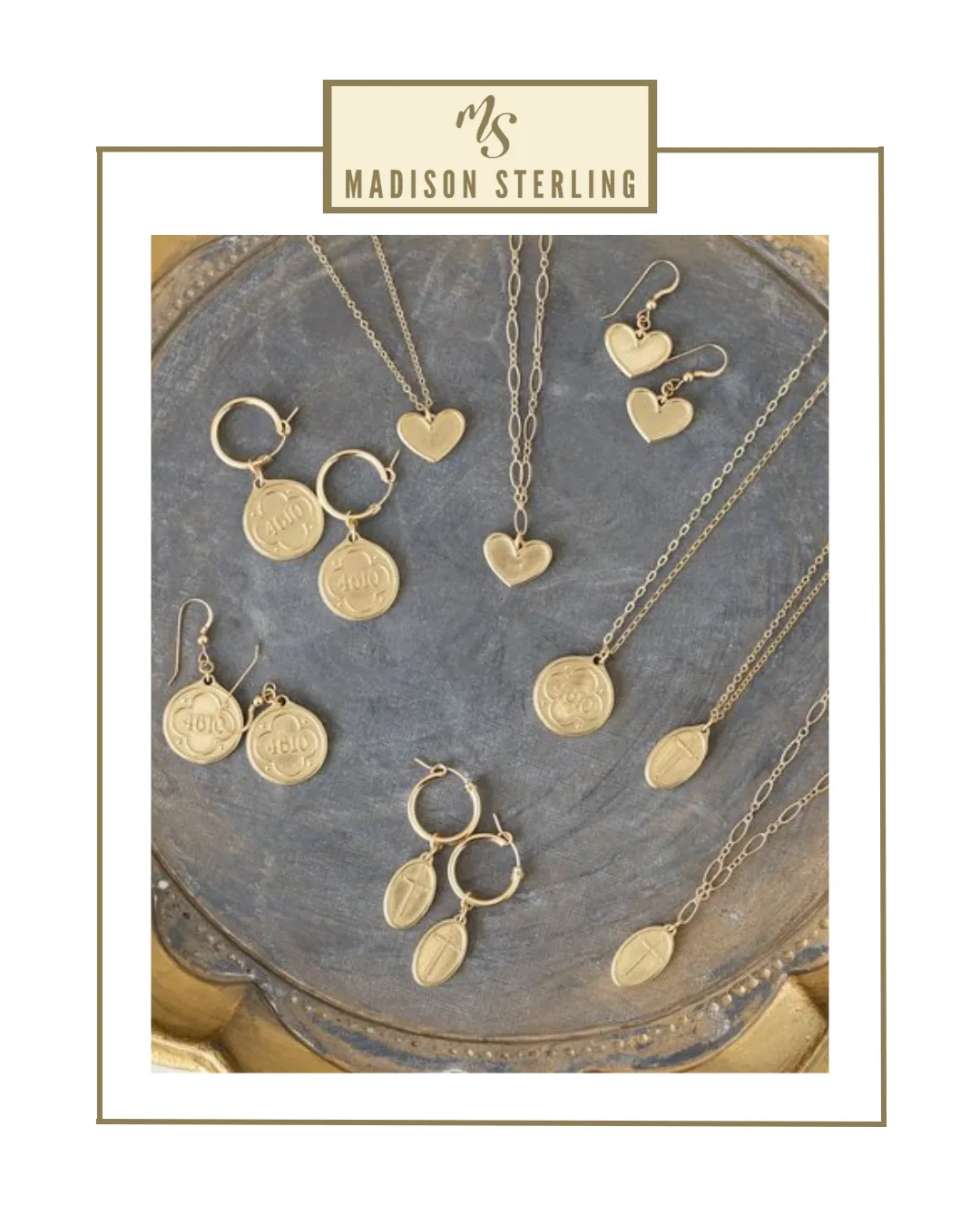Scripture French Hook Earrings | Madison Sterling