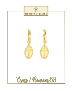 Scripture Hoop Earrings | Madison Sterling