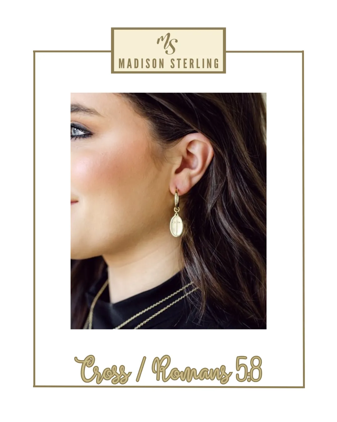 Scripture Hoop Earrings | Madison Sterling