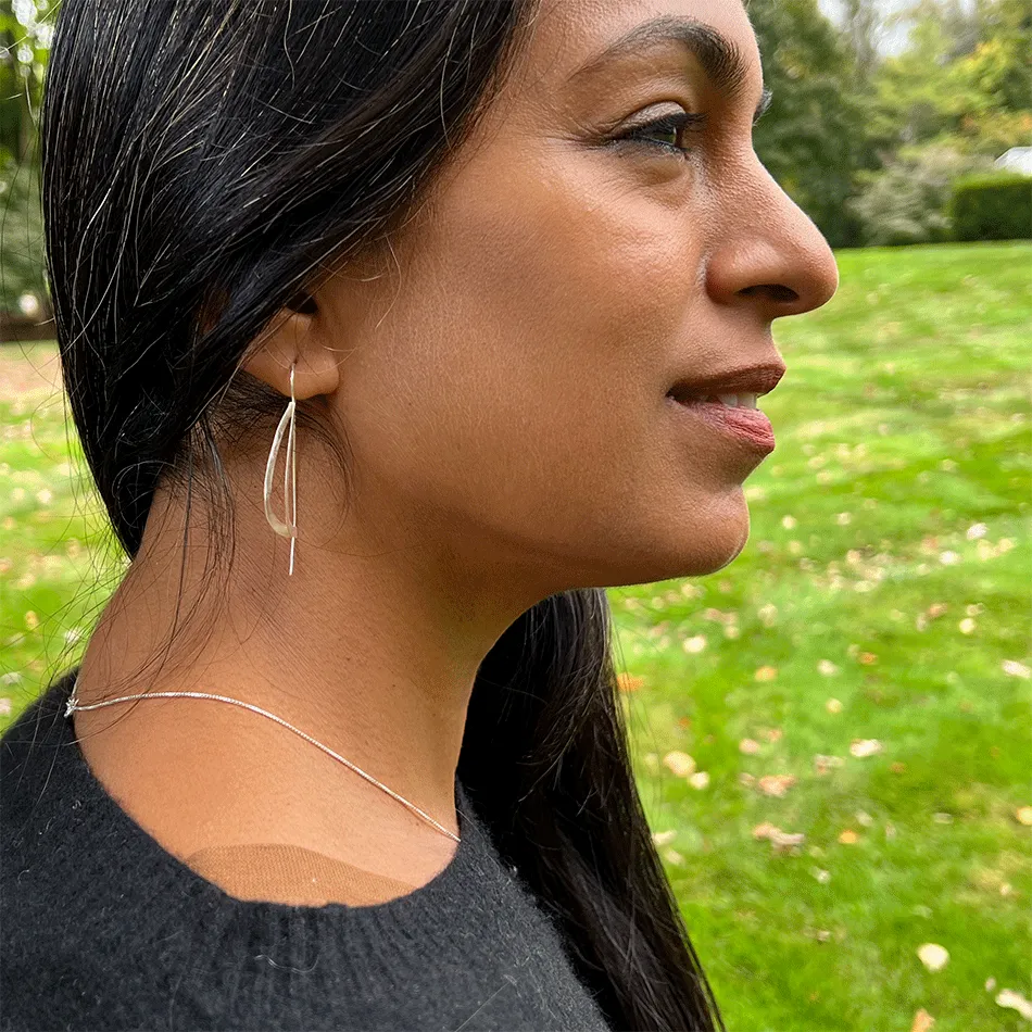 Self Discovery Earrings - Sterling Silver, Indonesia