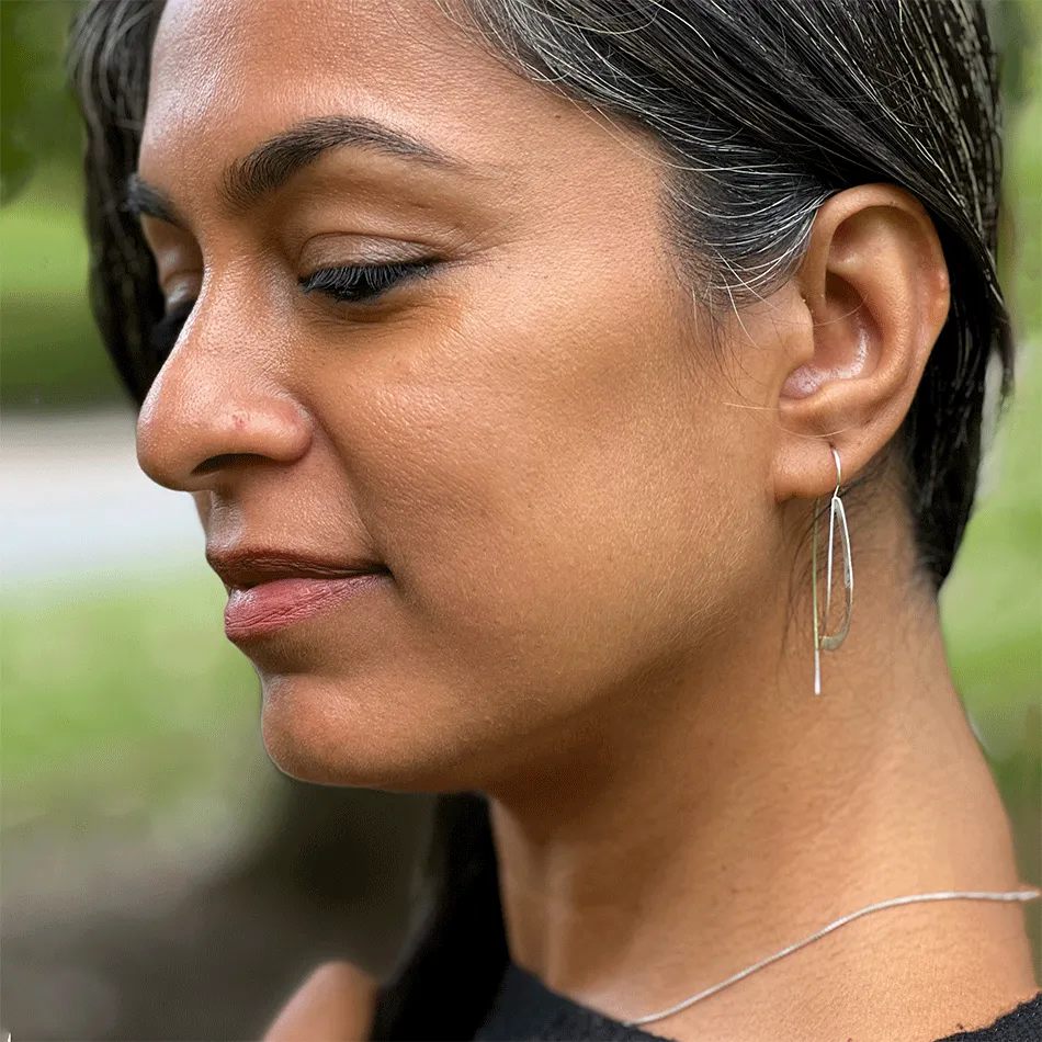 Self Discovery Earrings - Sterling Silver, Indonesia