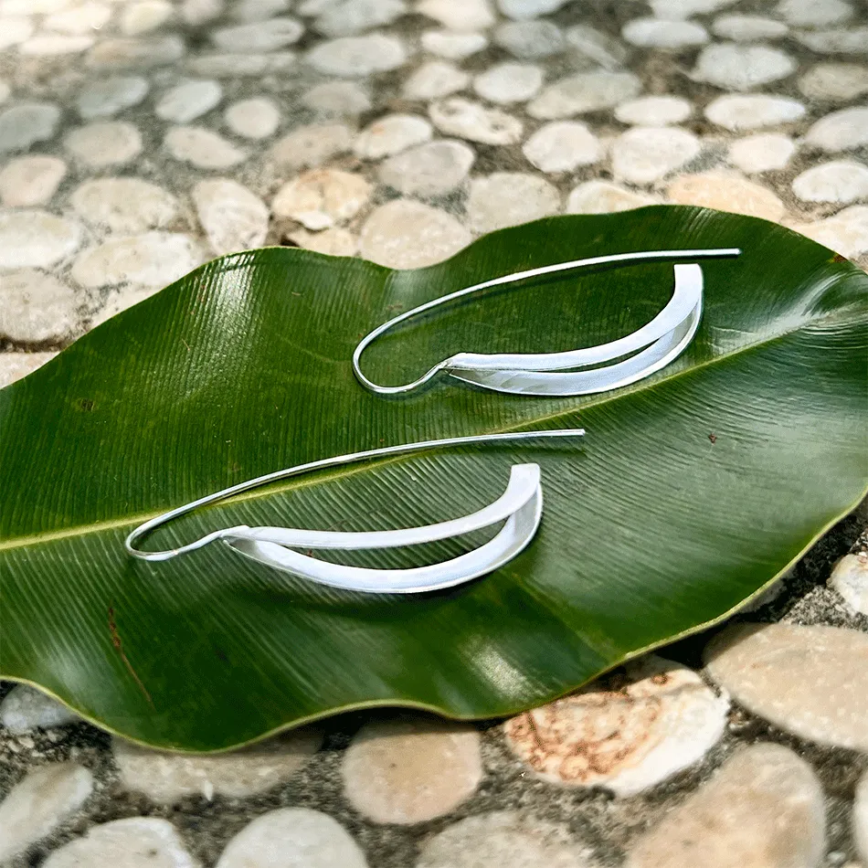 Self Discovery Earrings - Sterling Silver, Indonesia