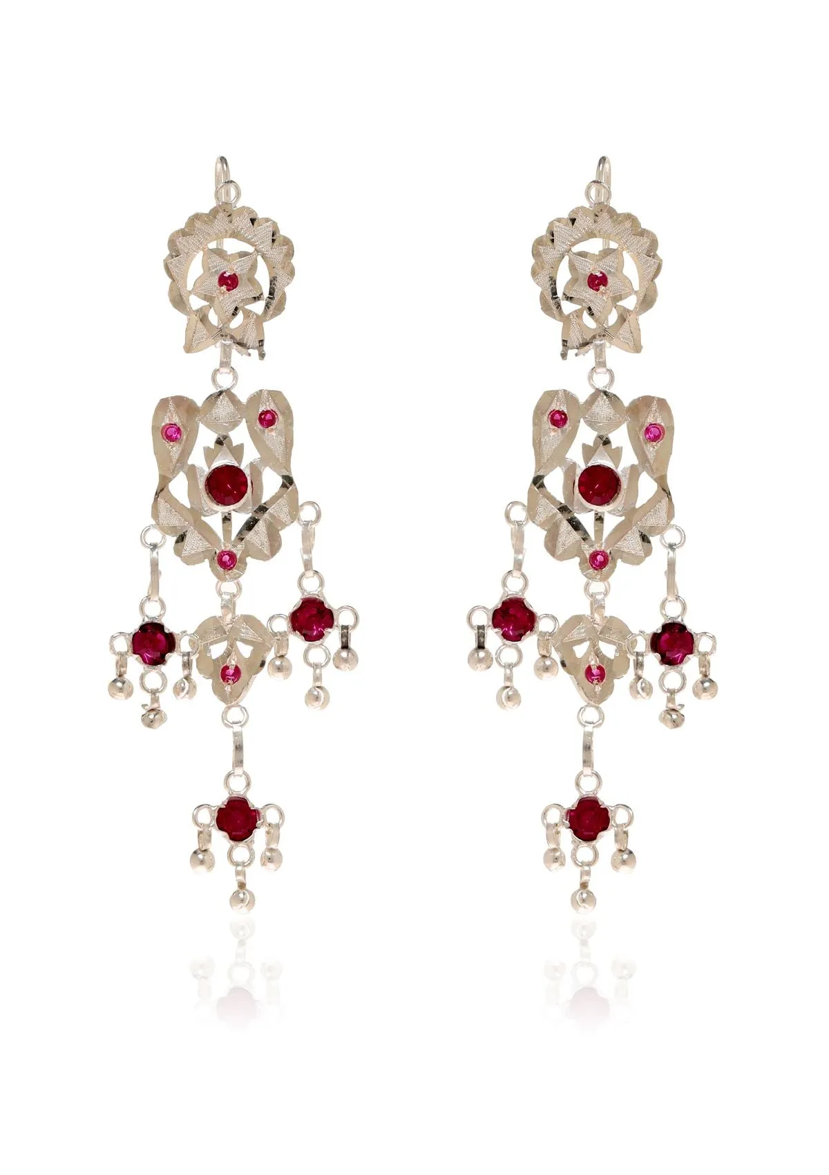 Shabnami Silver Earrings