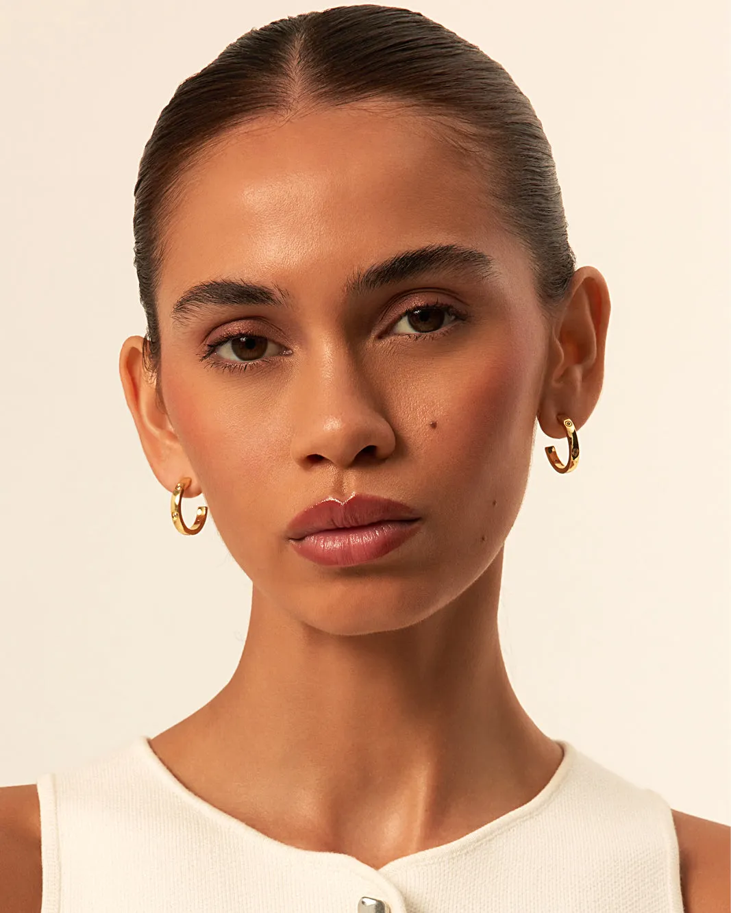 SHAE EARRINGS - GOLD PLATED 18K