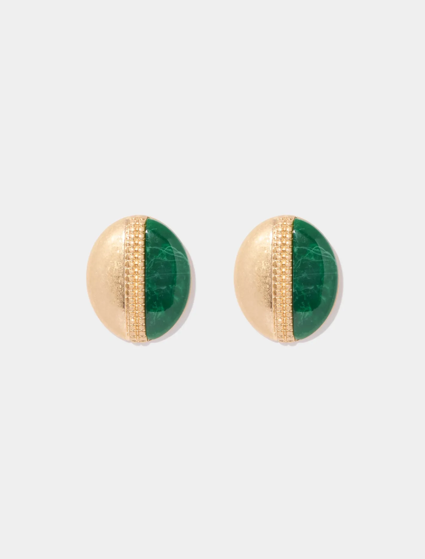 Signature Ember Enamel Stud Earrings