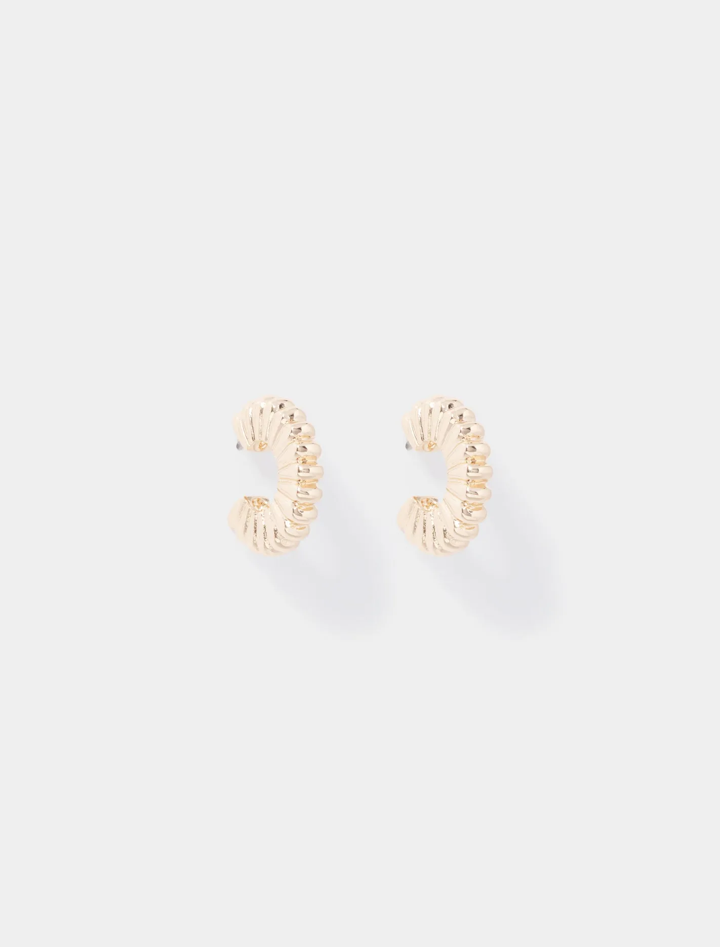 Signature Felicity Panel Hoop Earrings