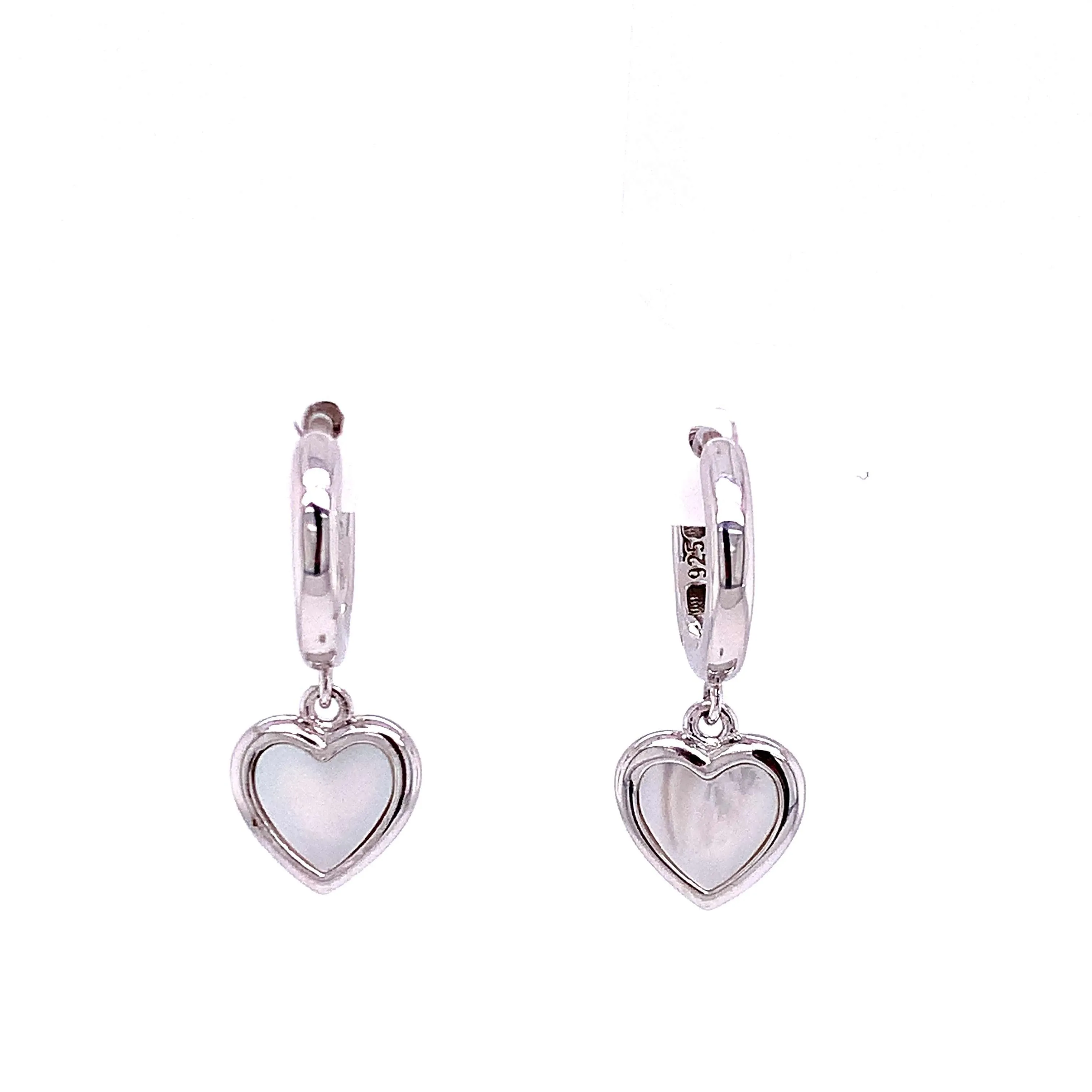 Small Hanging Mother of Pearl Earrings