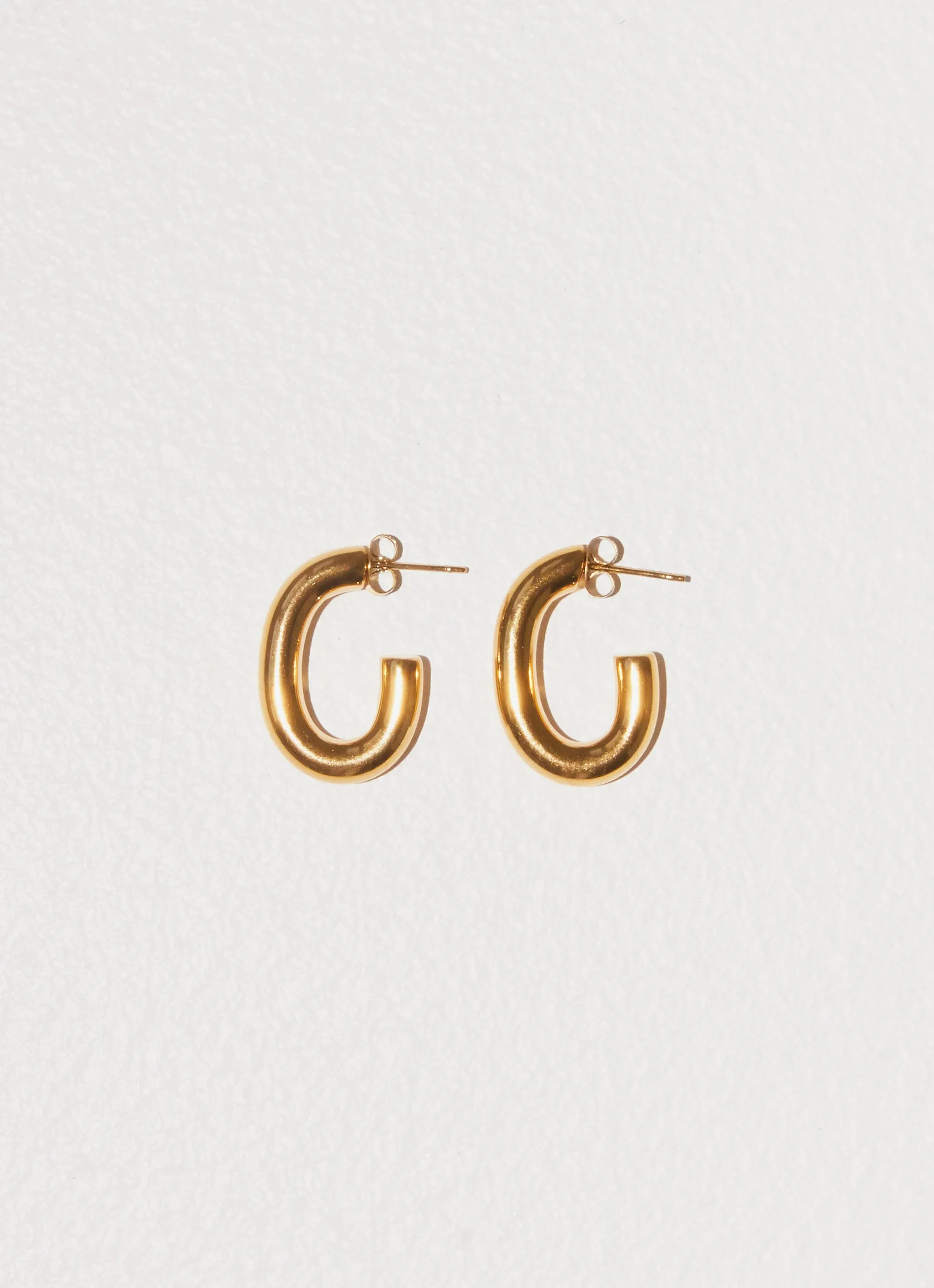 Stardust Hoop Earrings - Gold