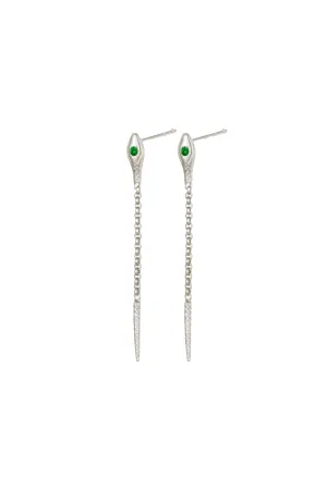Temple Of The Sun Althea Earring - Silver