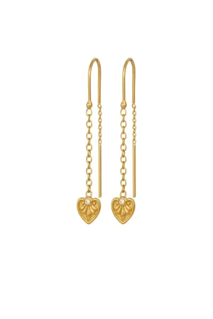 Temple Of The Sun Silph Earring - Gold